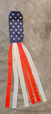 Fahne Windspiel Windsack USA Vereinigte Staaten von Amerika - 15 x 160 cm