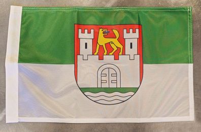 Fahne Flagge Wolfsburg - 30 x 45 cm