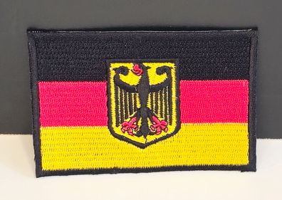 Aufnäher Aufbügler Patch Deutschland Adler Bundesadler - 5,5 x 8,5 cm