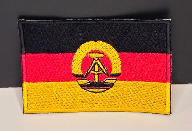 Aufnäher Aufbügler Patch Deutschland DDR - 5,5 x 8,5 cm