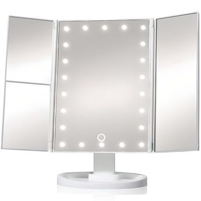 LED-Kosmetikspiegel Schminkspiegel mit Touch-Dimmer Make-up Beleuchtung Tisch Retoo