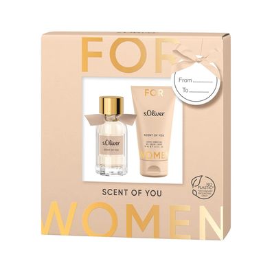 s. Oliver Scent of You Woman Geschenkset EdT 30 ml + Shower Gel 75 ml