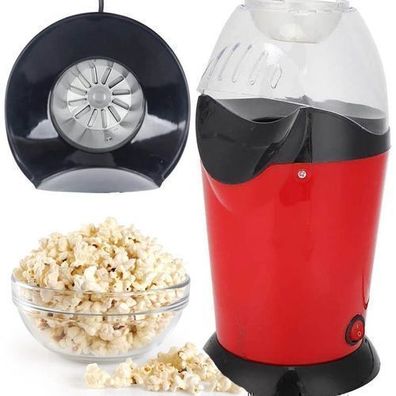 Popcornmaschine Popcorn Maker Popcorngerät Heißluft 900 Watt Popcornautomat Retoo