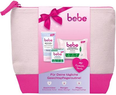 bebe Geschenkset tägliche Gesichtspflege 4-teilig