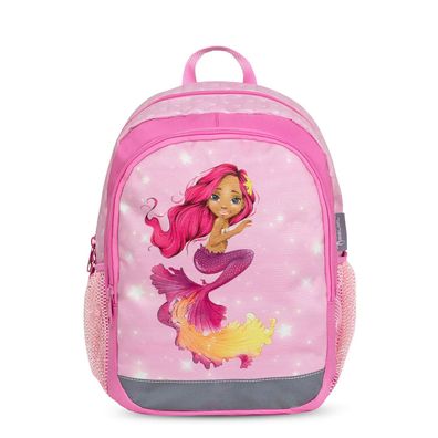 Belmil Kiddy Plus Kindergartenrucksack "Pinky Mermaid" für 3-6 Jährige Kinder mit