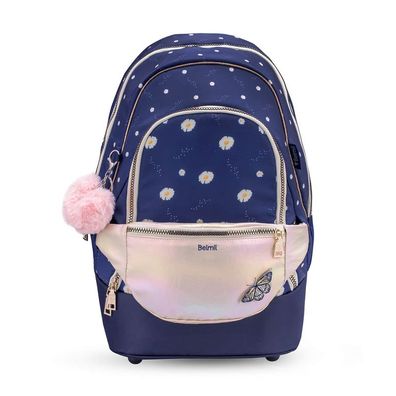 Belmil 2-IN-1 Schultasche & Gürteltasche 2-teilig "Daisy"