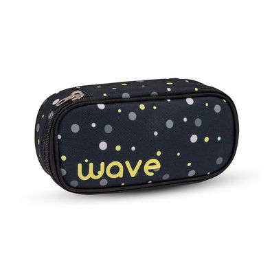 Wave Schlamperbox "Black and Yellow Dots"