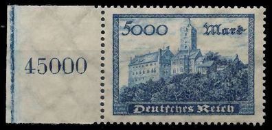 Deutsches REICH 1923 INFLA Nr 261a SG4 postfrisch X8206EE