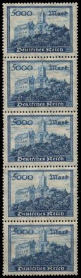 Deutsches REICH 1923 INFLA Nr 261a postfrisch 5ER STR X82070A