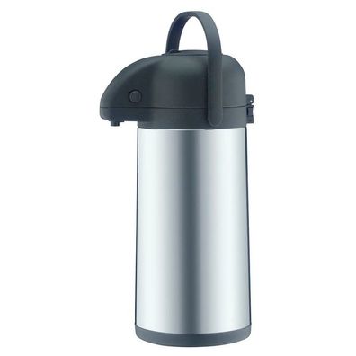 alfi Isolierkanne Toptherm 2,5L Edelstahl - Silber, Schwarz