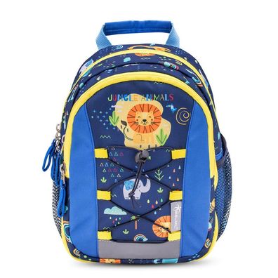 Belmil Mini Kiddy Kindergartenrucksack "Little Jungle" für 1-3 Jährige Kinder mit