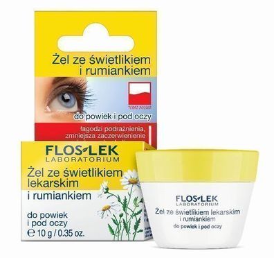 Flos-Lek Augenlidgelextrakt Kamille 10g