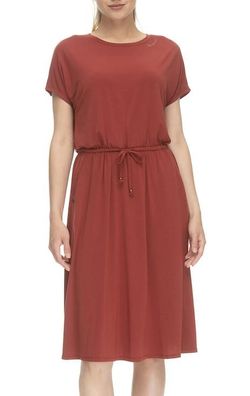 Ragwear Kleid Pecori Dress terracotta - Größe: M