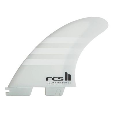 FCS Finnen Ii Jw Pc Tri Retail white/white Large (75-95kg) - Größe: