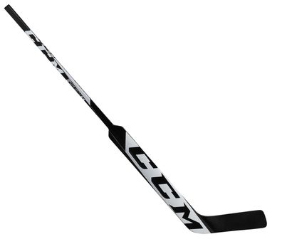 Torwart-Schläger CCM EFLEX5.5 weiss/schwarz Intermediate - Paddle Länge: