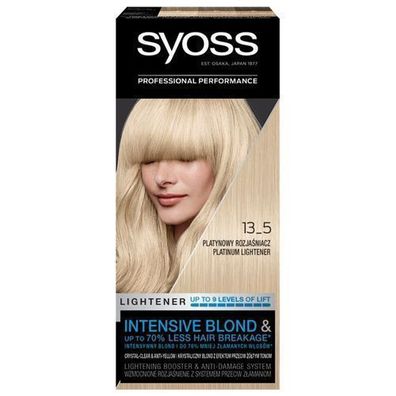 Syoss Platin Blond Haarfärbemittel 13 5 - Professionelle Haarfarbe fér Platinblond, A