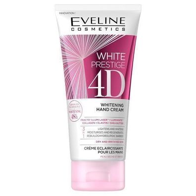 Eveline Cosmetics White Prestige 4D Hand Cream, 100ml