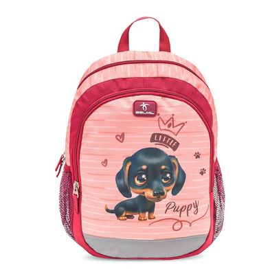 Belmil Kiddy Plus Kindergartenrucksack "Little Puppy" für 3-6 Jährige Kinder mit