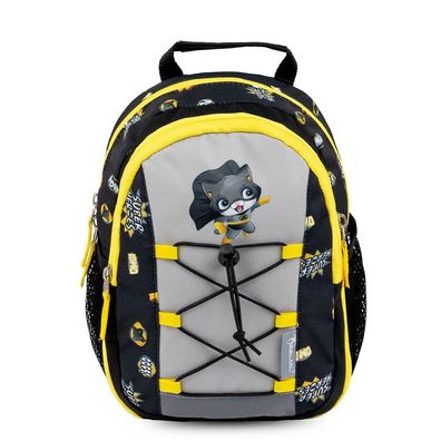 Belmil Mini Kiddy Kindergartenrucksack "Super Cat" für 1-3 Jährige Kinder mit