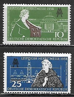 DDR postfrisch Michel-Nummer 649-650