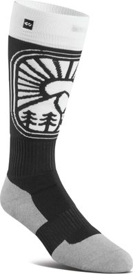 Thirtytwo Socken Halo Sock black/white - Größe: S/M