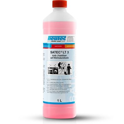 SATEC LT 3, Kalk-/Fettlöser 1L Flasche (2,99 € pro 100 ml)