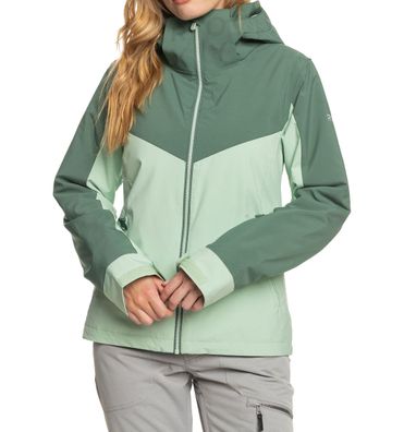 ROXY Women Jacke Free Jet Block dark forest - Größe: L