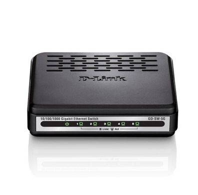 D-Link GO-SW-5G 5-Port Gigabit Easy Desktop Switch