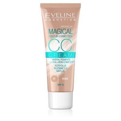 Eveline CC Cream 53 Beige, 30 ml