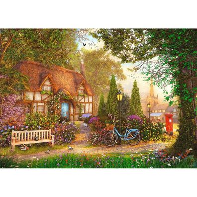 TREFL Puzzle Premium Plus Tea Time: Landhaus 1000 Teile