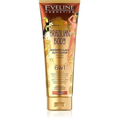 Eveline Brazilian Body Gold Elixier, 100 ml