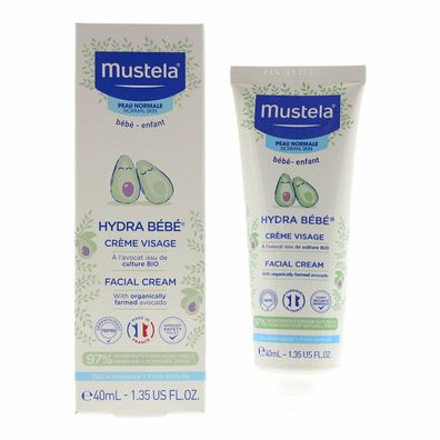 Mustela Bebe-Enfant Hydra Bebe Gesichtscreme mit Avocado 40ml