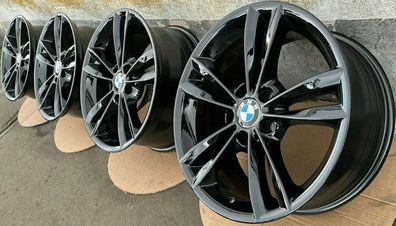 4x Original BMW 3/4er F30 F31 F32 F36 18 Zoll Alufelgen V Speiche 658 6866306 NEU