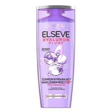 L'Oréal Paris Elseve Hyaluron Plump Feuchtigkeitsshampoo - 400ml