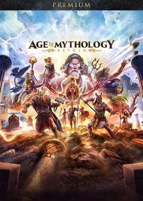 Age of Mythology Retold Premium Edition (PC, 2024, Nur der Steam Key Download Code)