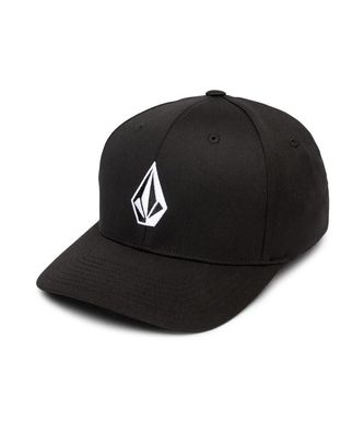 VOLCOM Cap Full Stone Flexfit black - Größe: S/M