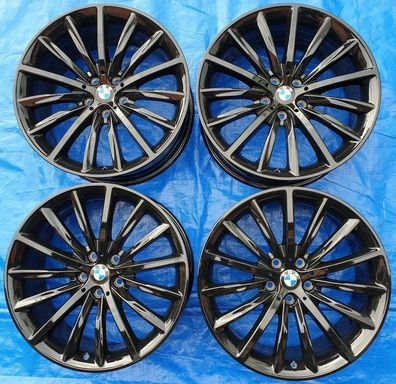 19 Zoll BMW 5er G30 G31 Alufelgen Vielspeiche 633 Schwarz 6863419 Original