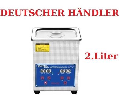 Ultraschallreiniger 2 Liter Fassungsvermögen