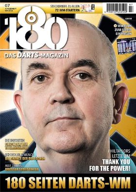 180 Das Dart-Magazin - Sonderheft WM 2018 / Inhalt 1 Stück