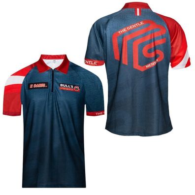 BULL'S Dart-Shirt Mensur Suljovic 2019 Edition, L / Inhalt 1 Stück