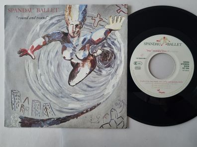 Spandau Ballet - Round And Round/ True (Live Version) 7'' Vinyl Germany
