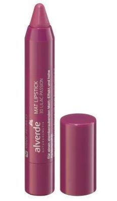 Alverde - Lang anhaltender Matter Lippenstift Fliederleidenschaft 30, 4ml