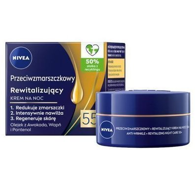 Nivea Anti-Aging Nachtcreme 55 + , 50ml