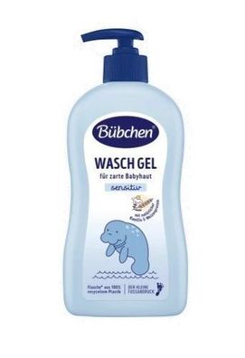 Bubchen Sanfte Baby-Körperwäsche 400ml - Hautschonende Reinigung