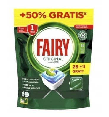 Fairy Original All-in-One Spülmaschinen-Tabs 44 Stk