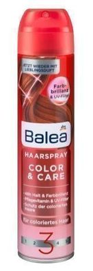 Balea, Haarspray, Farbe &amp/ Pflege, 300 ml