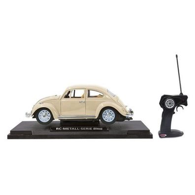 Vw Käfer Rc Diecast 1:18 Creme Weiss 40Mhz