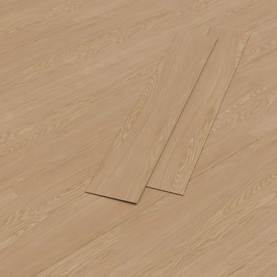 HAGO Klebevinylboden 2,23m² 2mm Rutschfest Eiche Sundance PVC 16 Planken Laminat