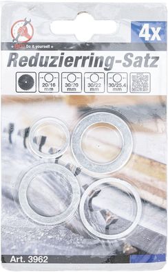 BGS-3962 | Reduzierring-Satz | 4-tlg