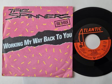 The Spinners - Working my way back to you CHRIS PAUL REMIX 7'' Vinyl Germany